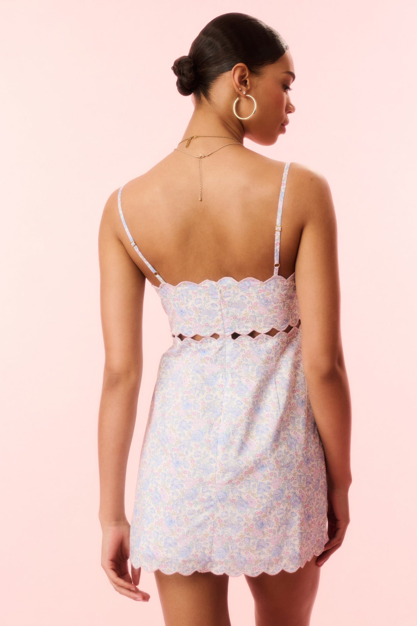 Sydow Liberty Fabric Mini Dress-Charming Rule