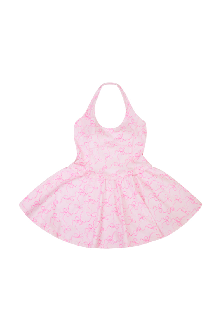 Tierney Bow Print Active Dress-Charming Rule