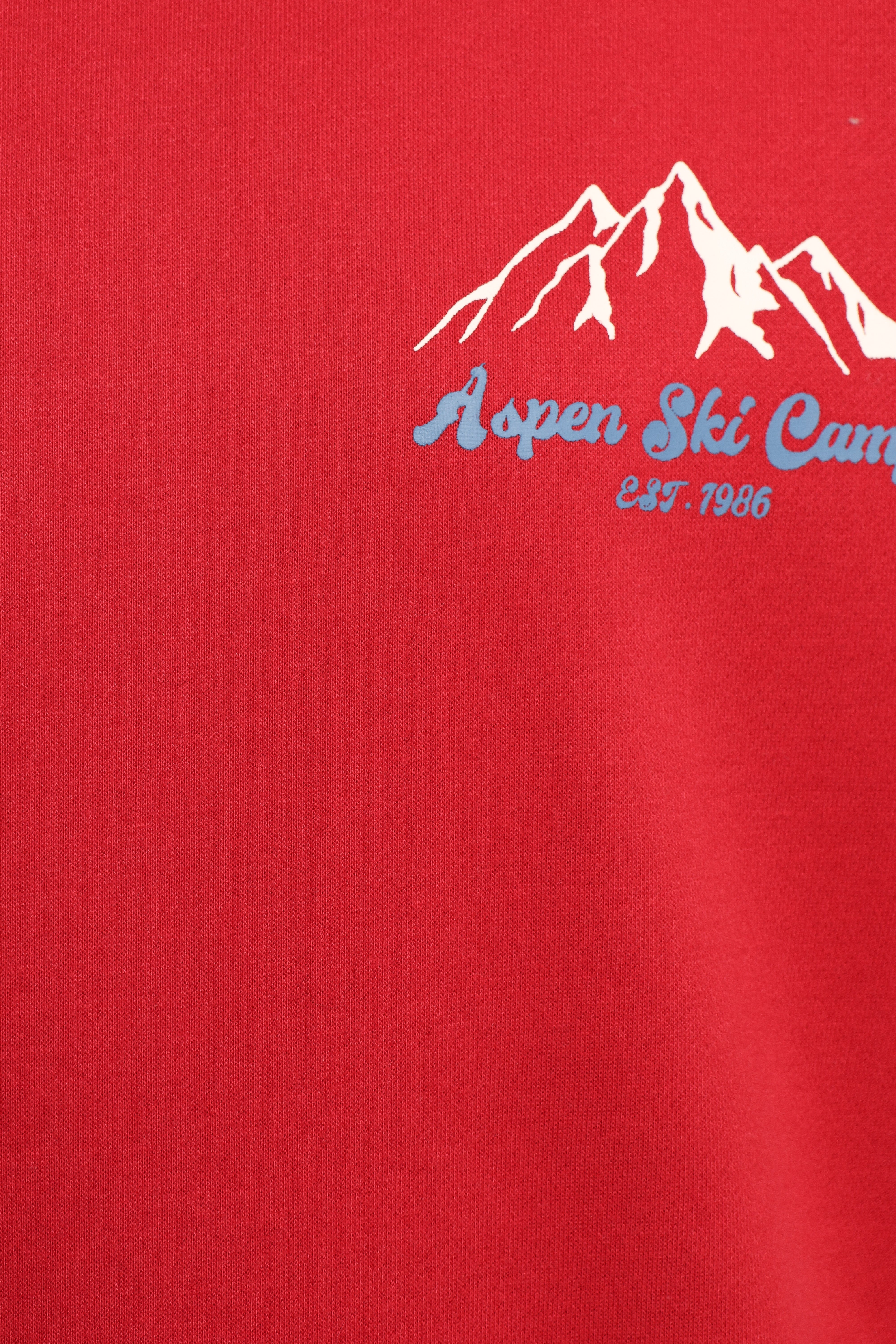 Torie Apres Ski Camp Sweatshirt - Cherry-Ladys Street