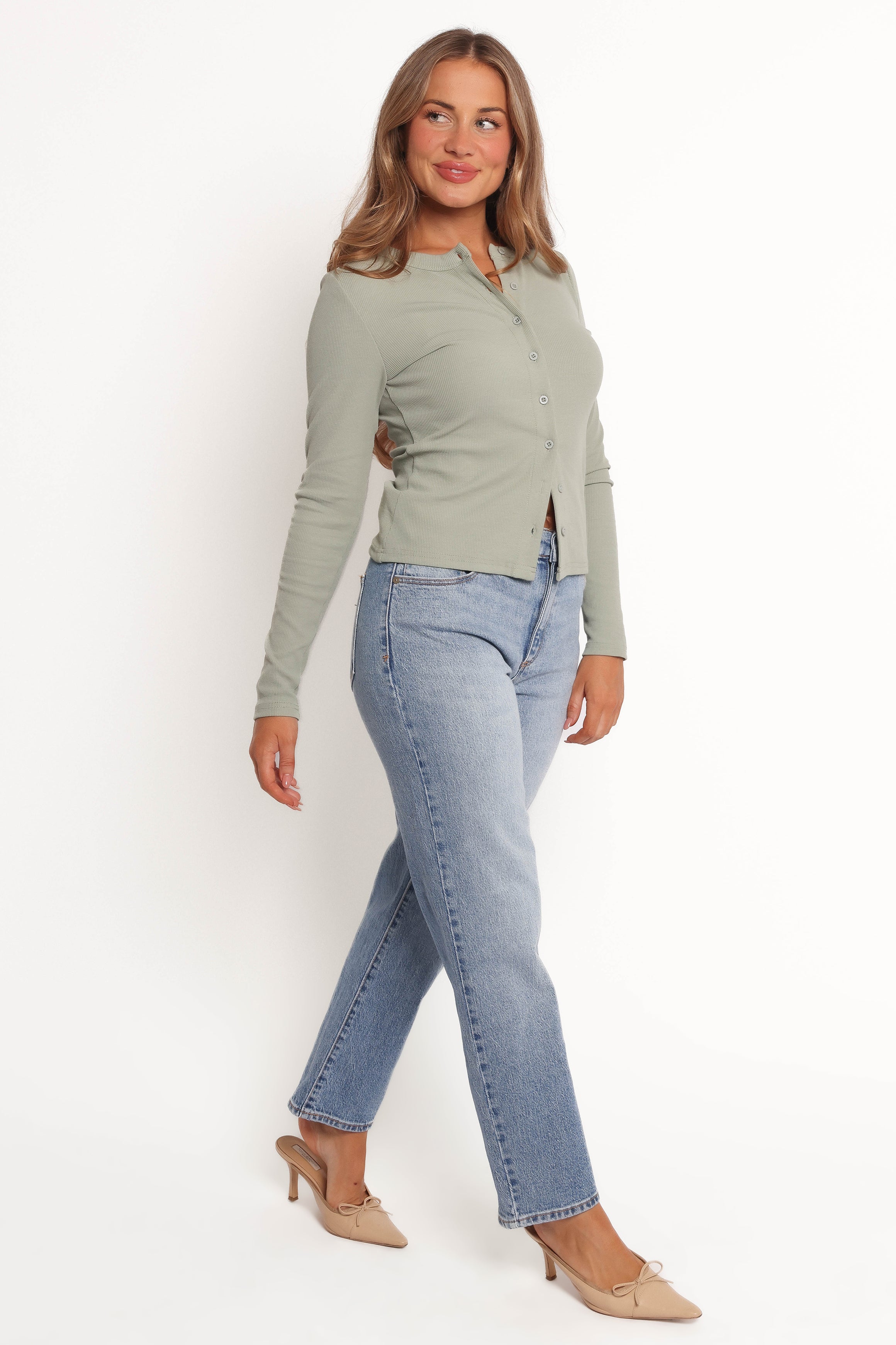 Abrand Mid Straight Jeans - Felicia-Charming Rule