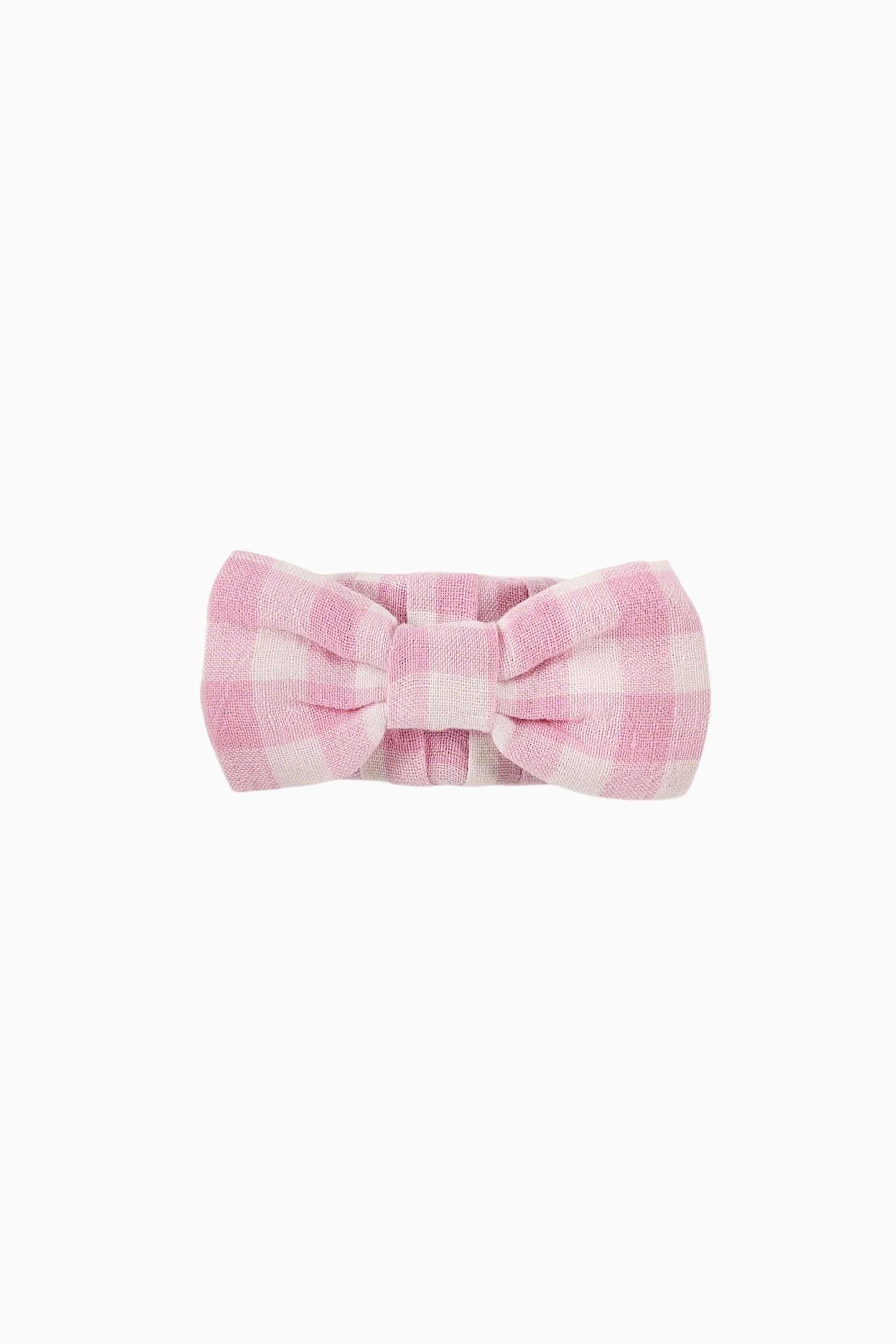Yarn Dye Gingham Bow Napkin Rings - Set of 4-Charming Rule