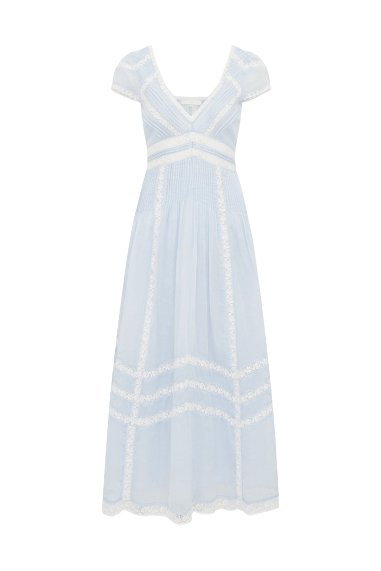 Suvi Cotton Midi Dress-Charming Rule