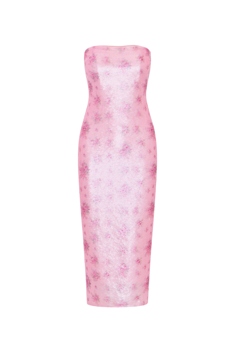 Stasia Sequin Midi Dress-Charming Rule