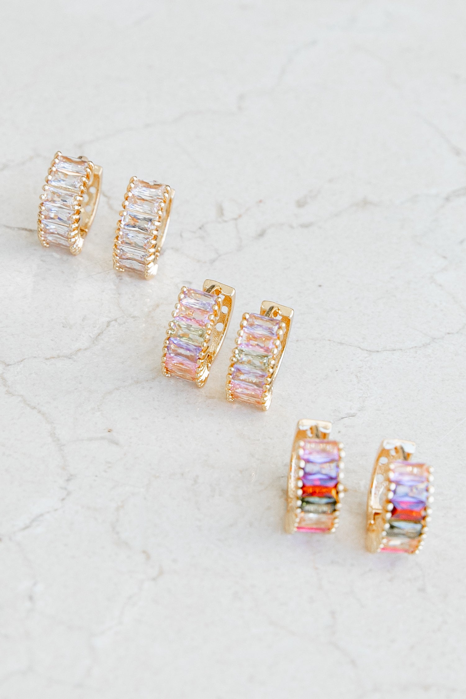 Isla 3 Pack Earrings Set - Multi-Ladys Street