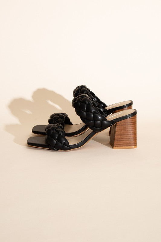 Braiden Heel - Black-Charming Rule