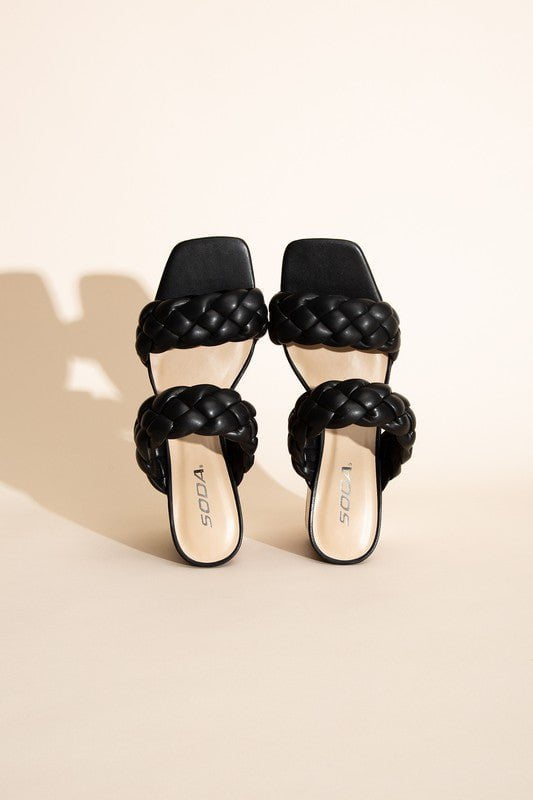 Braiden Heel - Black-Charming Rule