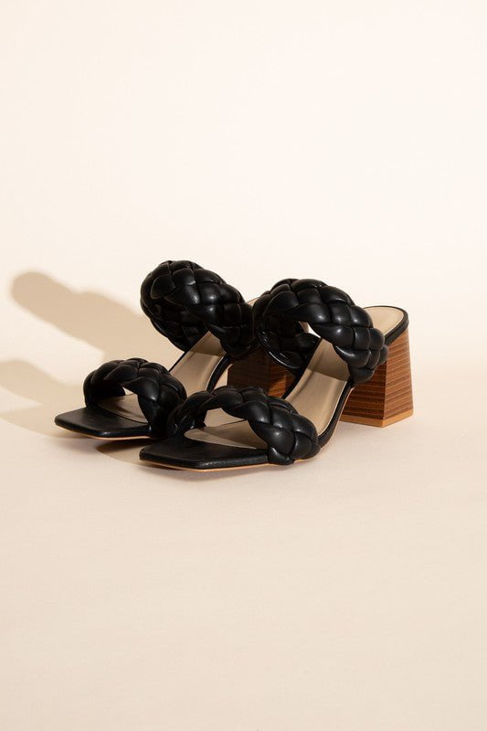 Braiden Heel - Black-Charming Rule