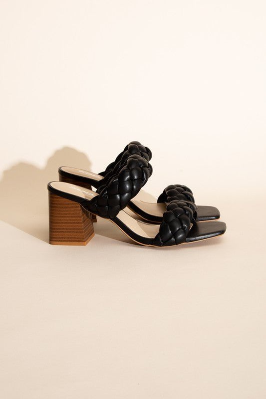 Braiden Heel - Black-Charming Rule