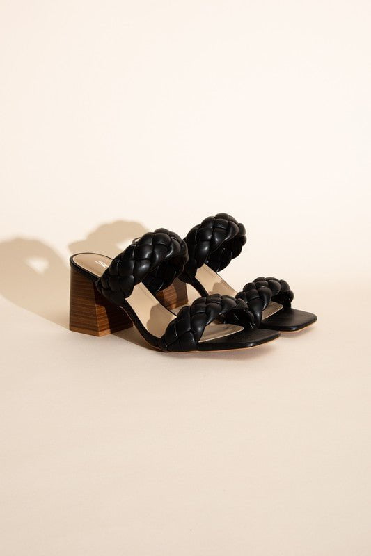 Braiden Heel - Black-Charming Rule