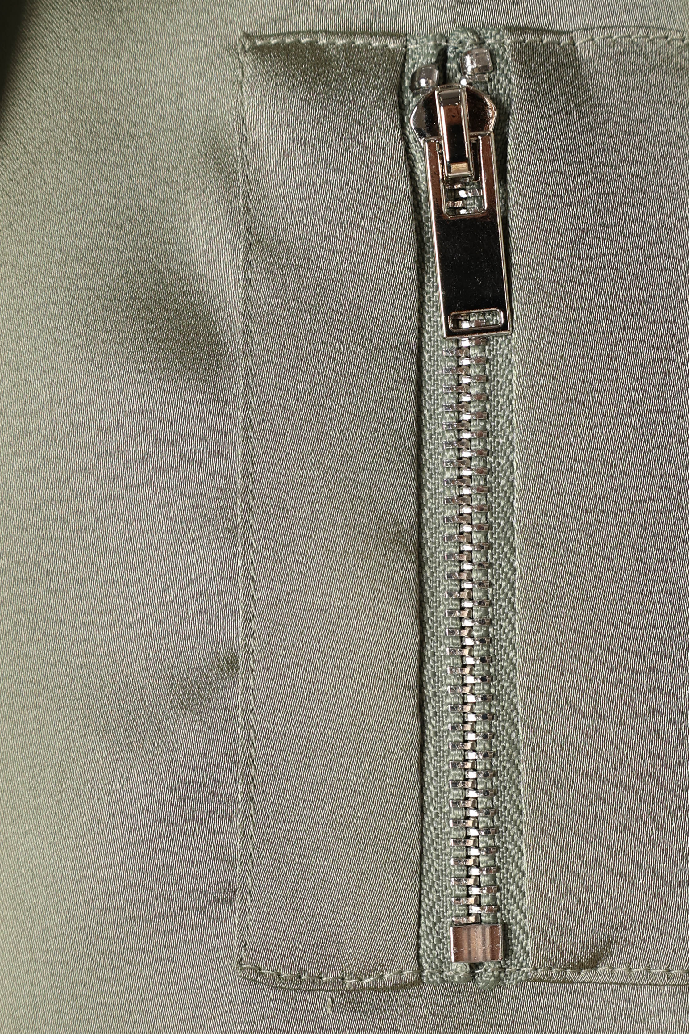 Kyra Bomber Jacket - Sage-Ladys Street