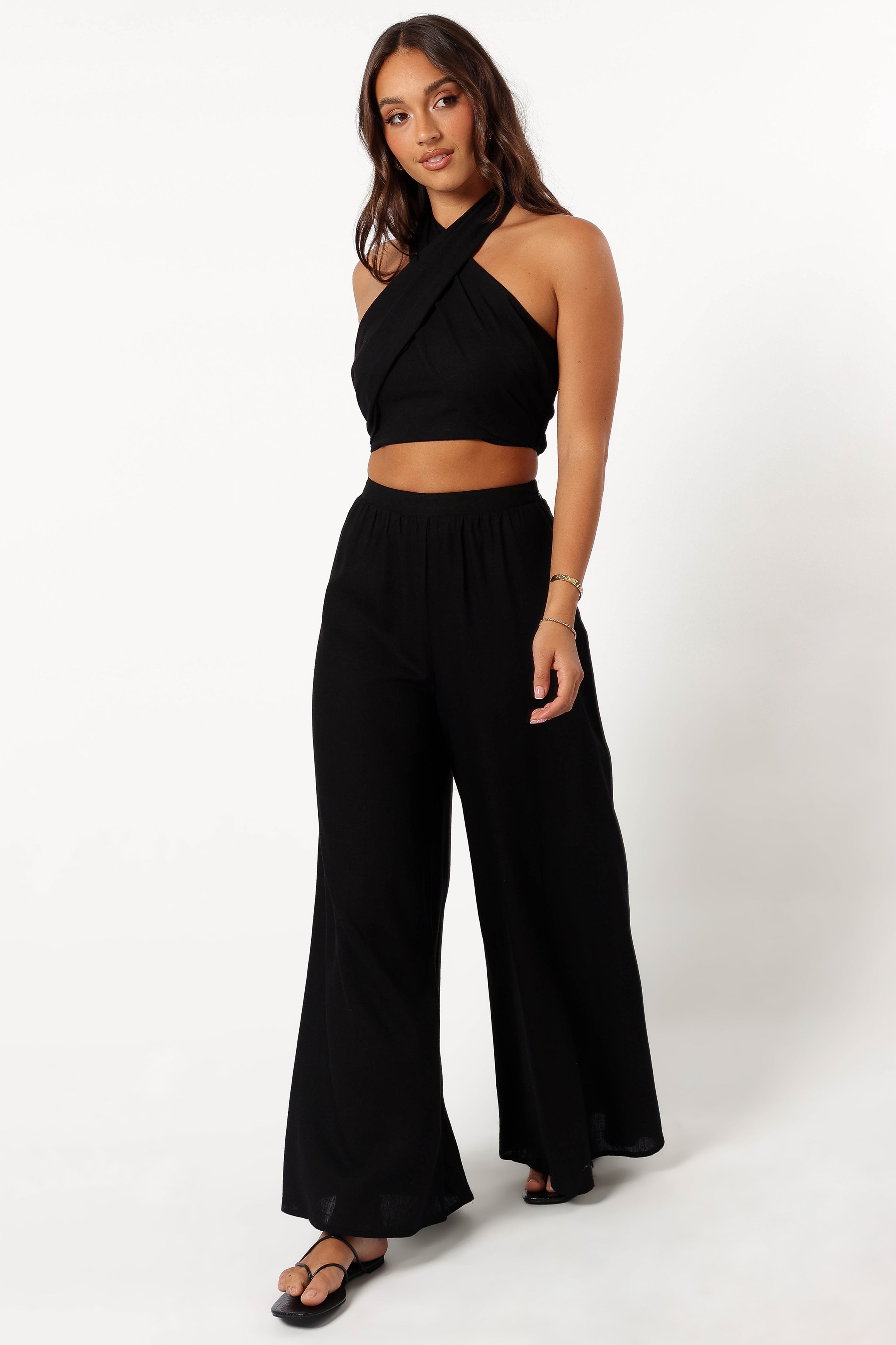 Mary Pant Set - Black-Ladys Street