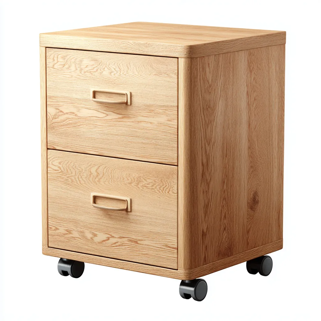 Archiefkast - Hout - 45x40x65 cm - Lichtbruin - Modern ontwerp-Chicuse