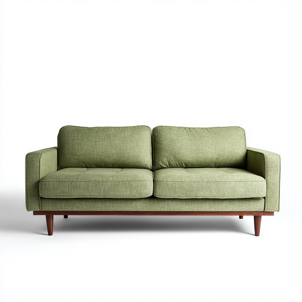 Twee zitsbank - stof - 170x92x85 cm - groen - Scandinavisch ontwerp-Chicuse