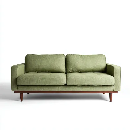 Twee zitsbank - stof - 170x92x85 cm - groen - Scandinavisch ontwerp-Chicuse