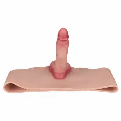 Chris 6.8 x 1.6 inch Skin Tone Wearable Penis Sleeve