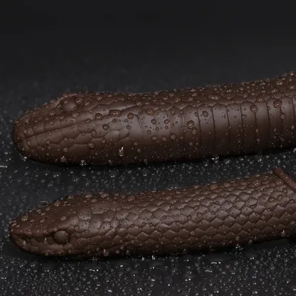 Fantasy Snake Wearing a Penis Penis Sleeve