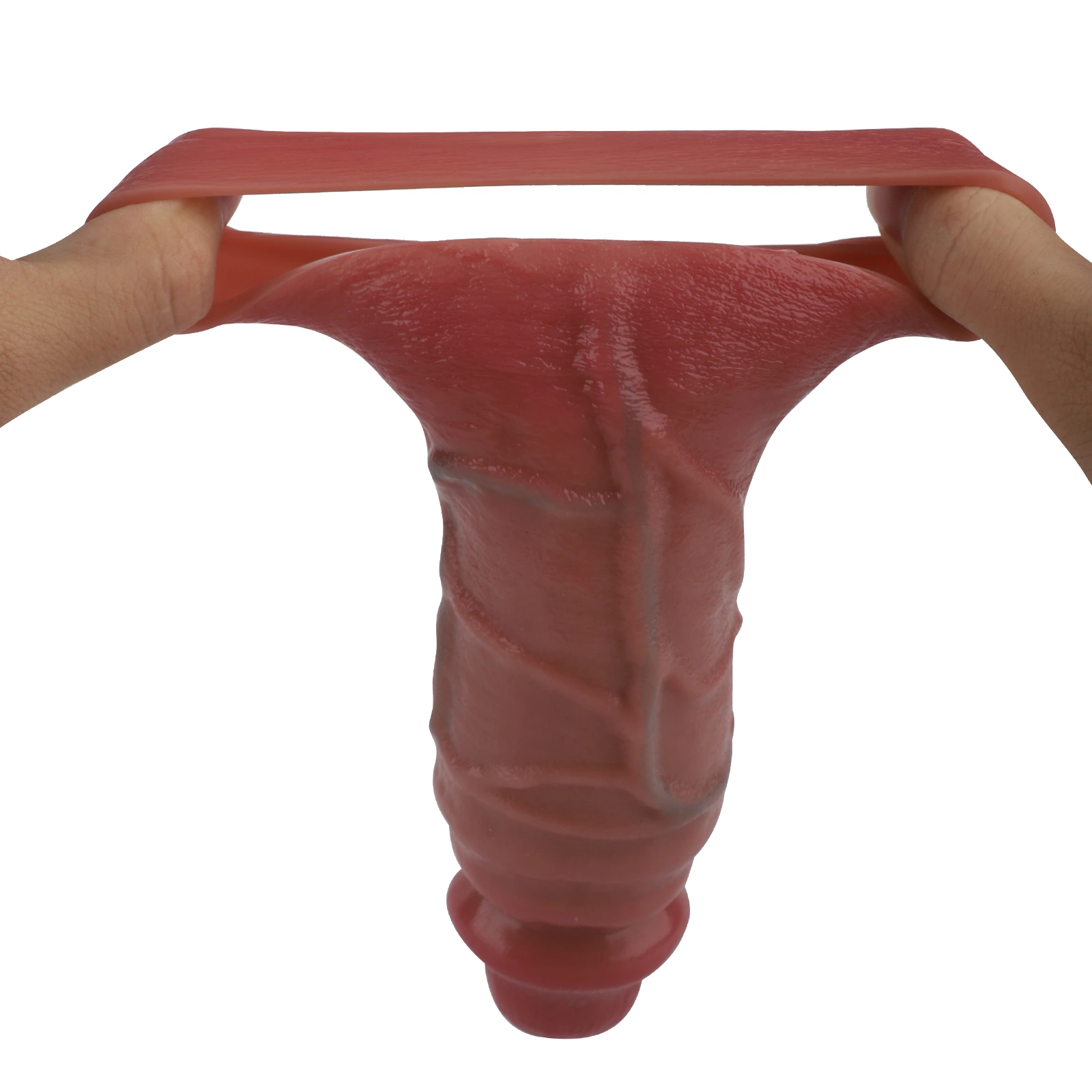 Anthony 6.8 x 2.3 inch flesh-colored large penis sleeves