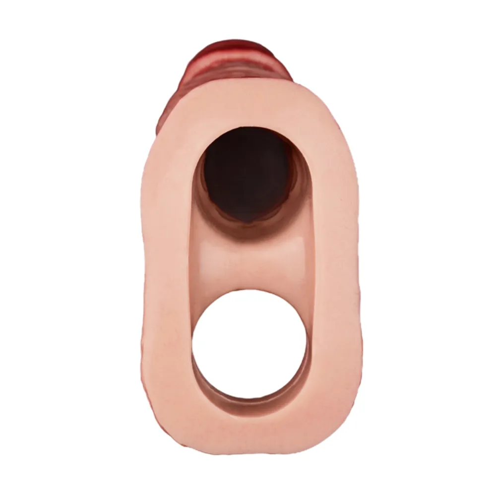 Ben 6.7” x 2.01” Soft Silicone Penis Girth Sleeve (S/M/L/XL)