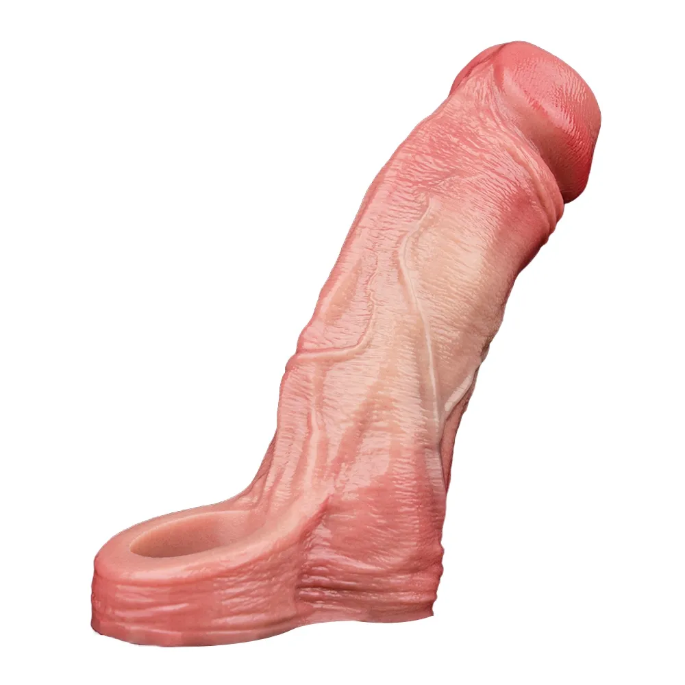 James 6.1 x 1.9 inch Male Open Penis Enlargement Sleeve