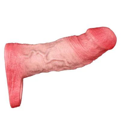 Benjamin 6.6 x 1.9 in Soft Dildo Penis Lengthening Sleeve