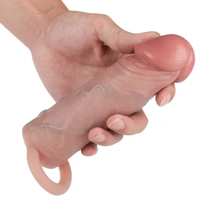 Jax 6.7x2 in Realistic Soft Silicone Penis Lengthener sleeve