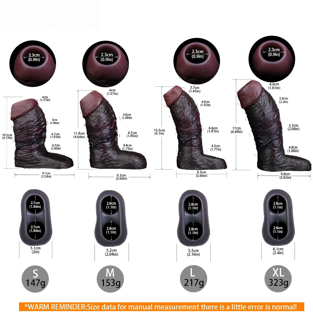 Jim 6.7 x 2.2 Liquid Silicone Penis Enlargement Sleeve