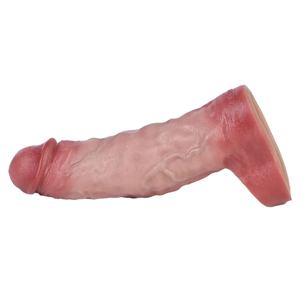 Oliver 7x2 inch 10-mode vibration realistic penis lengthening sleeve