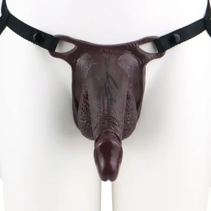 Dave 7.5 x 1.7 inch Strapped Realistic Wearable Dildo Penis Sleeve