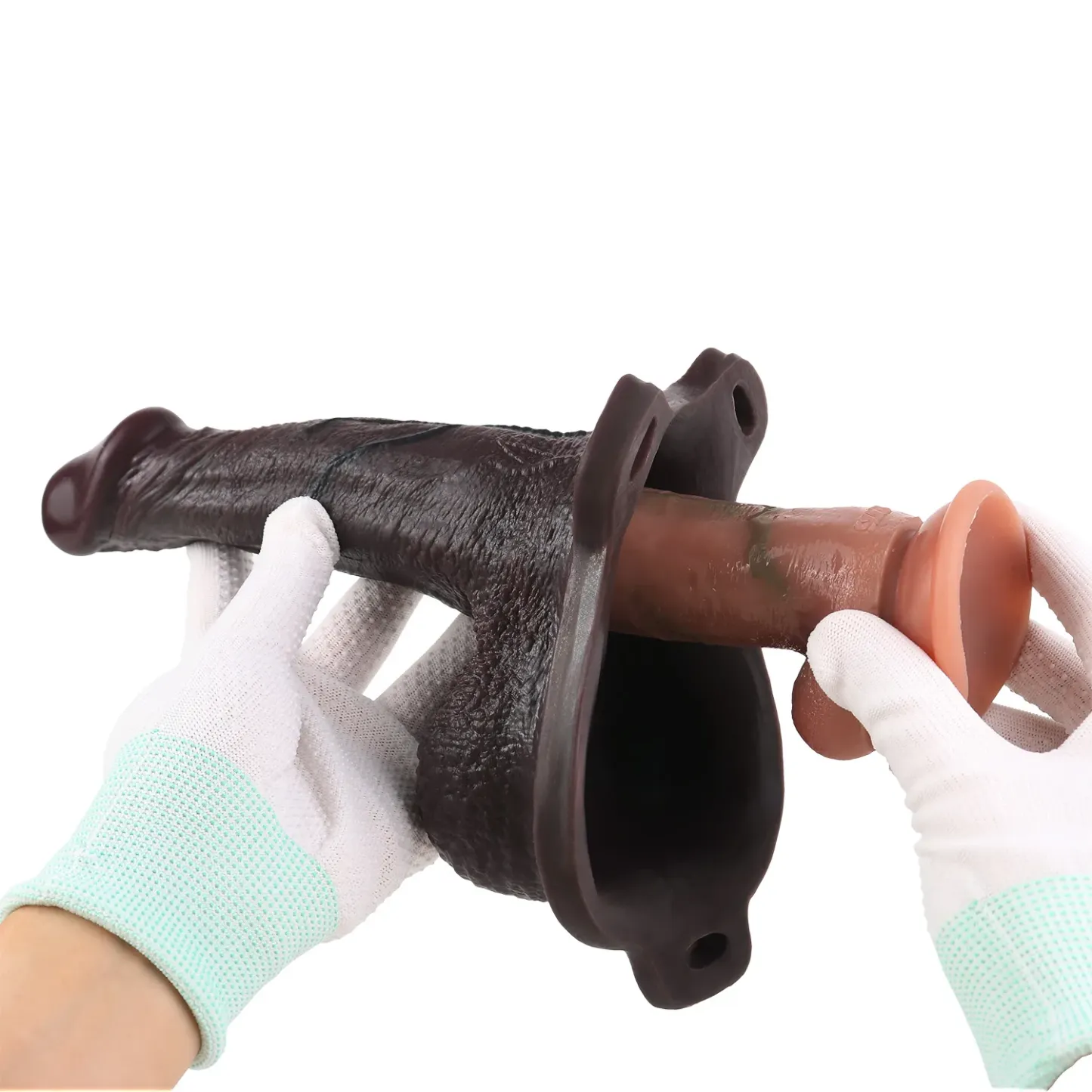 Dave 7.5 x 1.7 inch Strapped Realistic Wearable Dildo Penis Sleeve