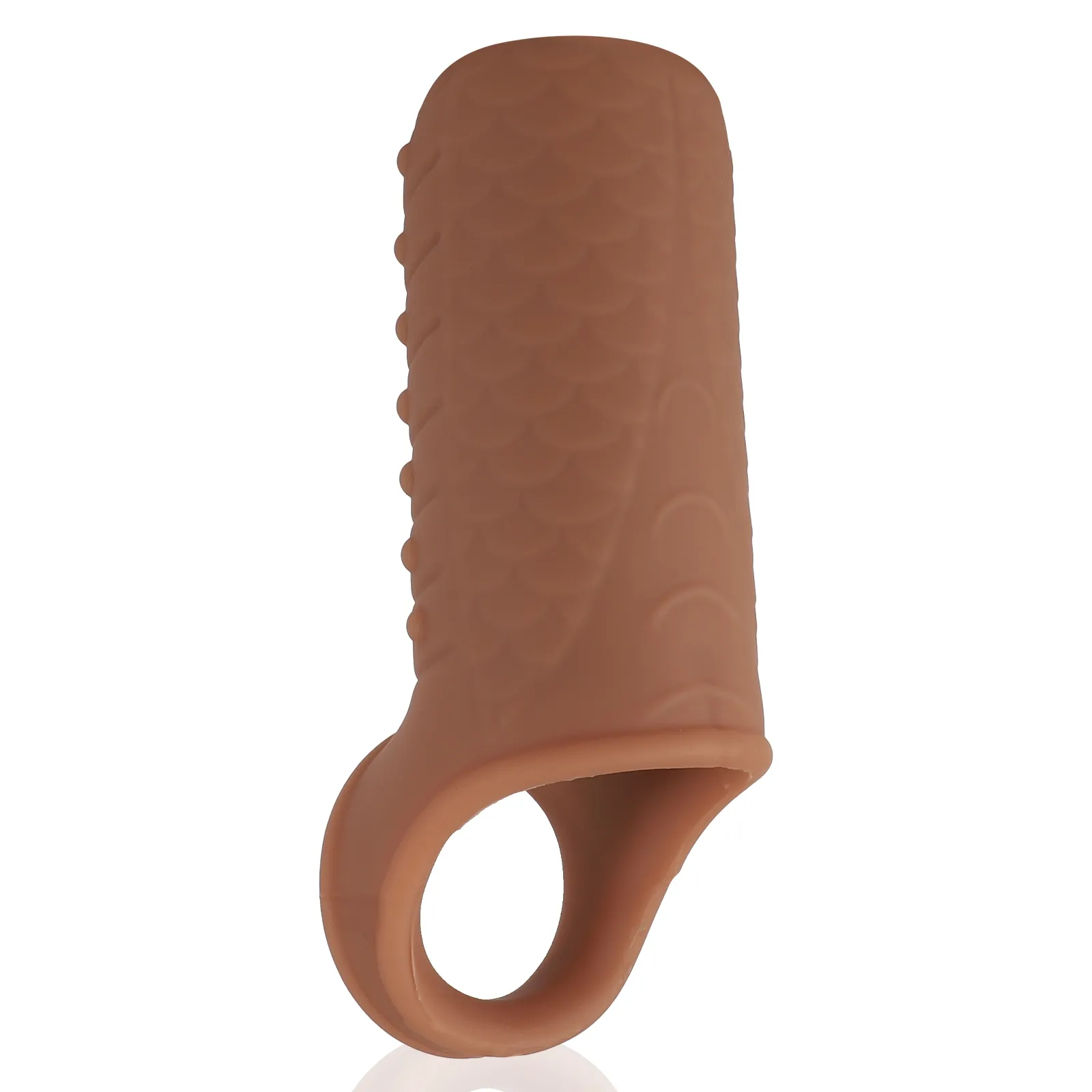 Richard 5.39x1.81in Silicone Open Penis Enlargement Sleeve