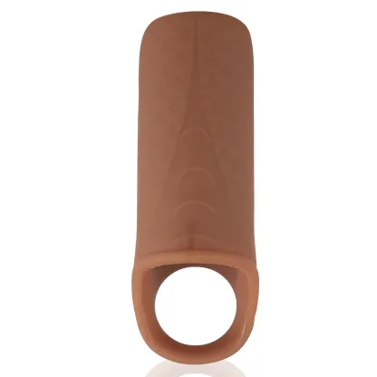 Richard 5.39x1.81in Silicone Open Penis Enlargement Sleeve