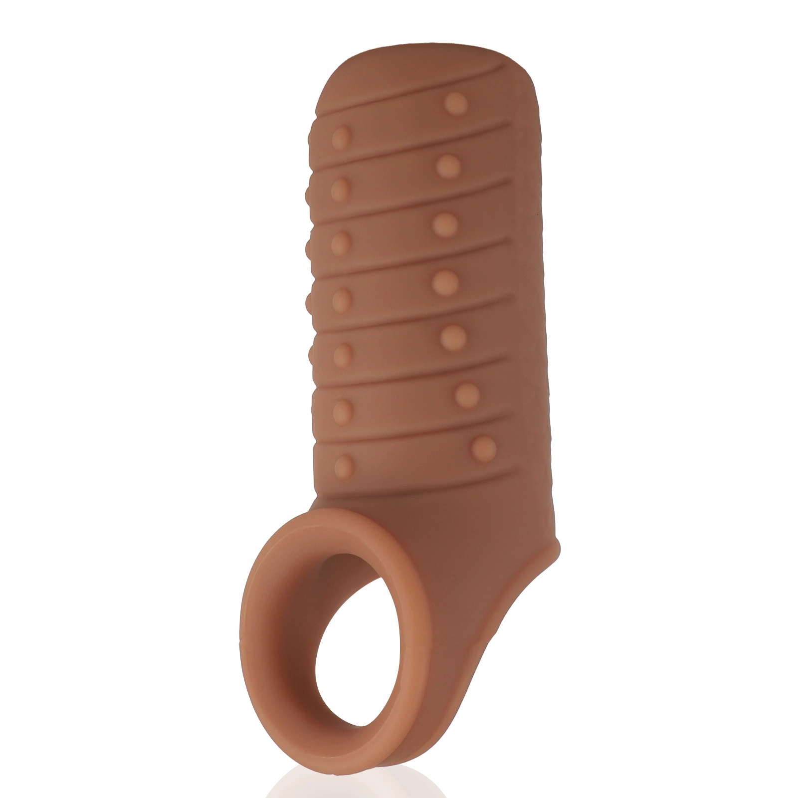 Richard 5.39x1.81in Silicone Open Penis Enlargement Sleeve