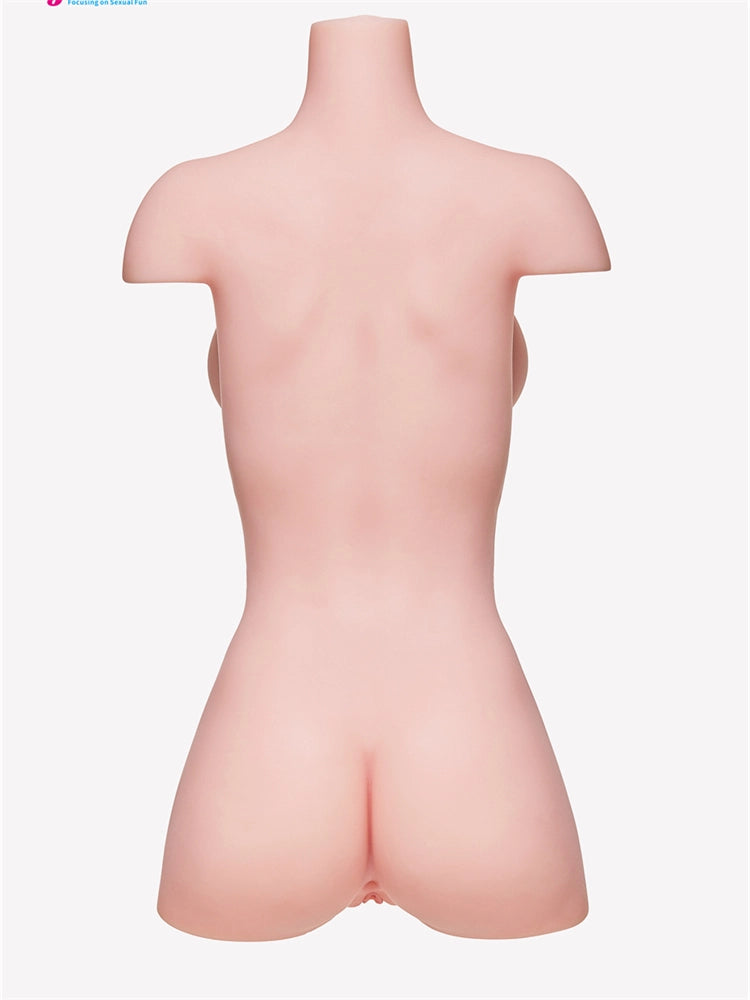 T66-(44lb)Luxury TPE Torso Doll with Large Breasts M16 connector