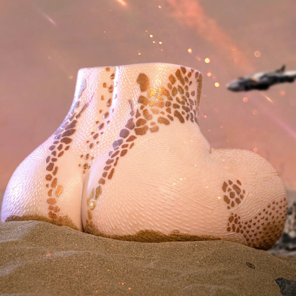  17.6 lbs Scaly Fantasy Butt Silicone Sex Ass