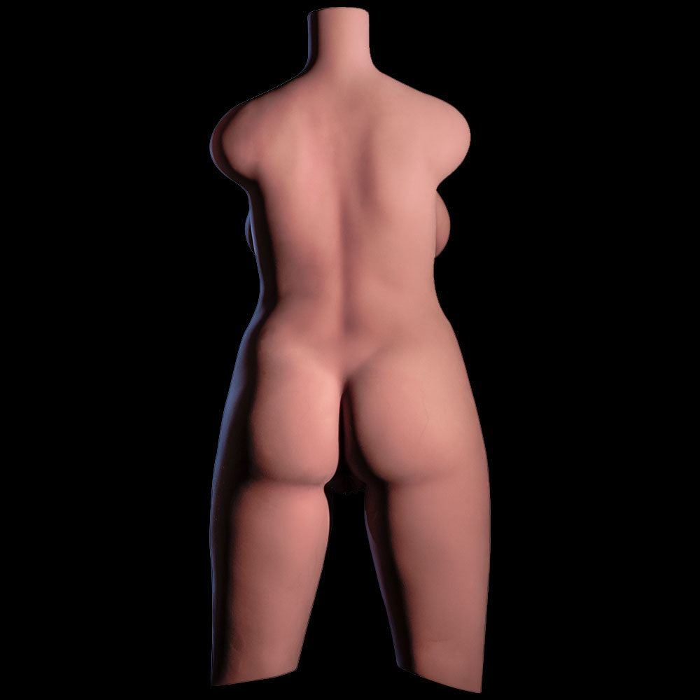 T8（62lb) Black-Luxury Lifesize Sex Doll Torso BBW