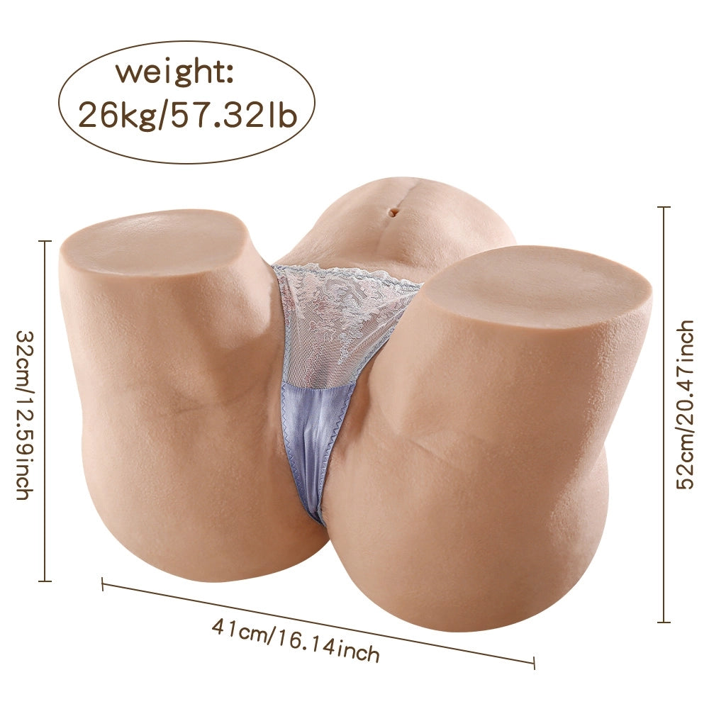 A512 (57.32lb) Doggy Style Luxury Best BBW Sex Doll Torso With 1:1 Life-Sized Fat Big Ass