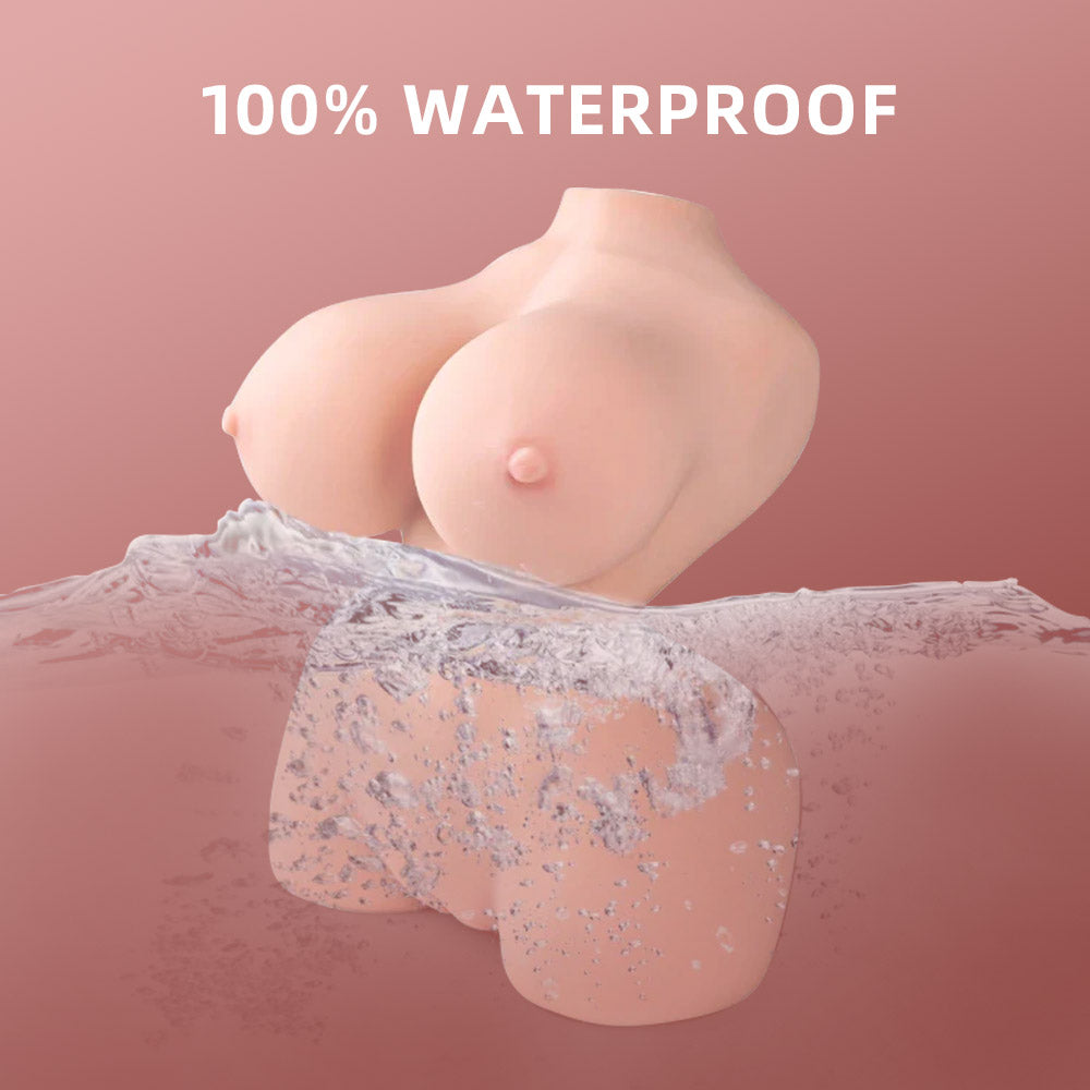 T702- (10.5lb）Realistic Busty BBW Big Boobs Booty Torso Sex Doll Pocket Pussy Male Masturbator Adult Toy