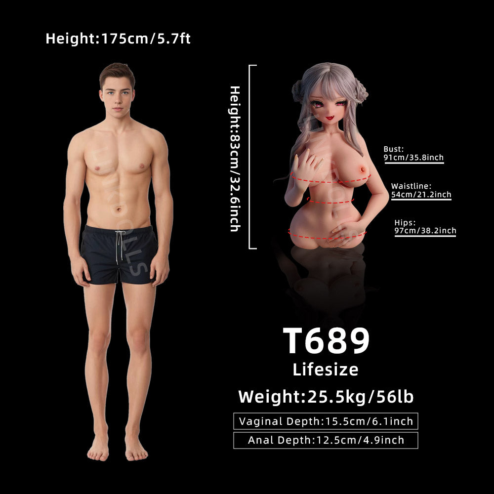 T689 Sex Doll_Doll Measurements
