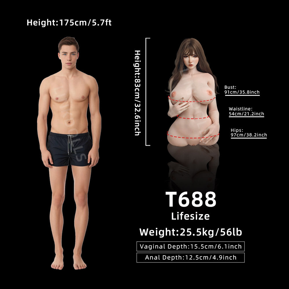 T688 Sex Doll_Doll Measurements