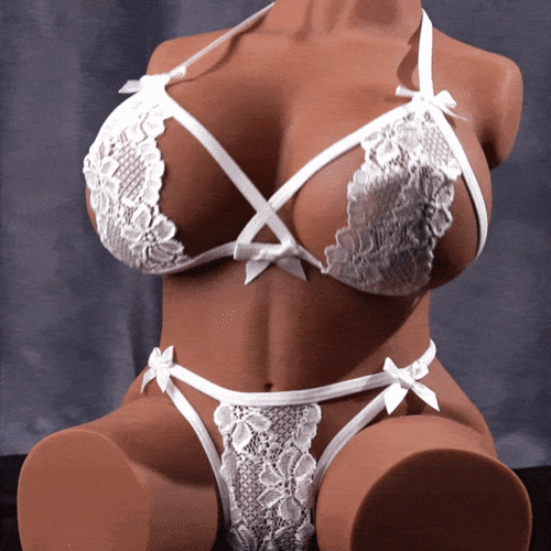 Rachel 21.38LBS Female Torso Big Butt Sex Doll Stroker Love Doll Realistic Boobs Pocket Pussy