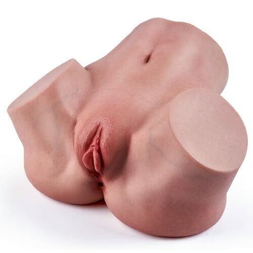 Luna 12.12lbs Ultra-Soft Jelly Butt: Dual-Layer Realistic Silicone, Odorless & Heavy-Duty Design