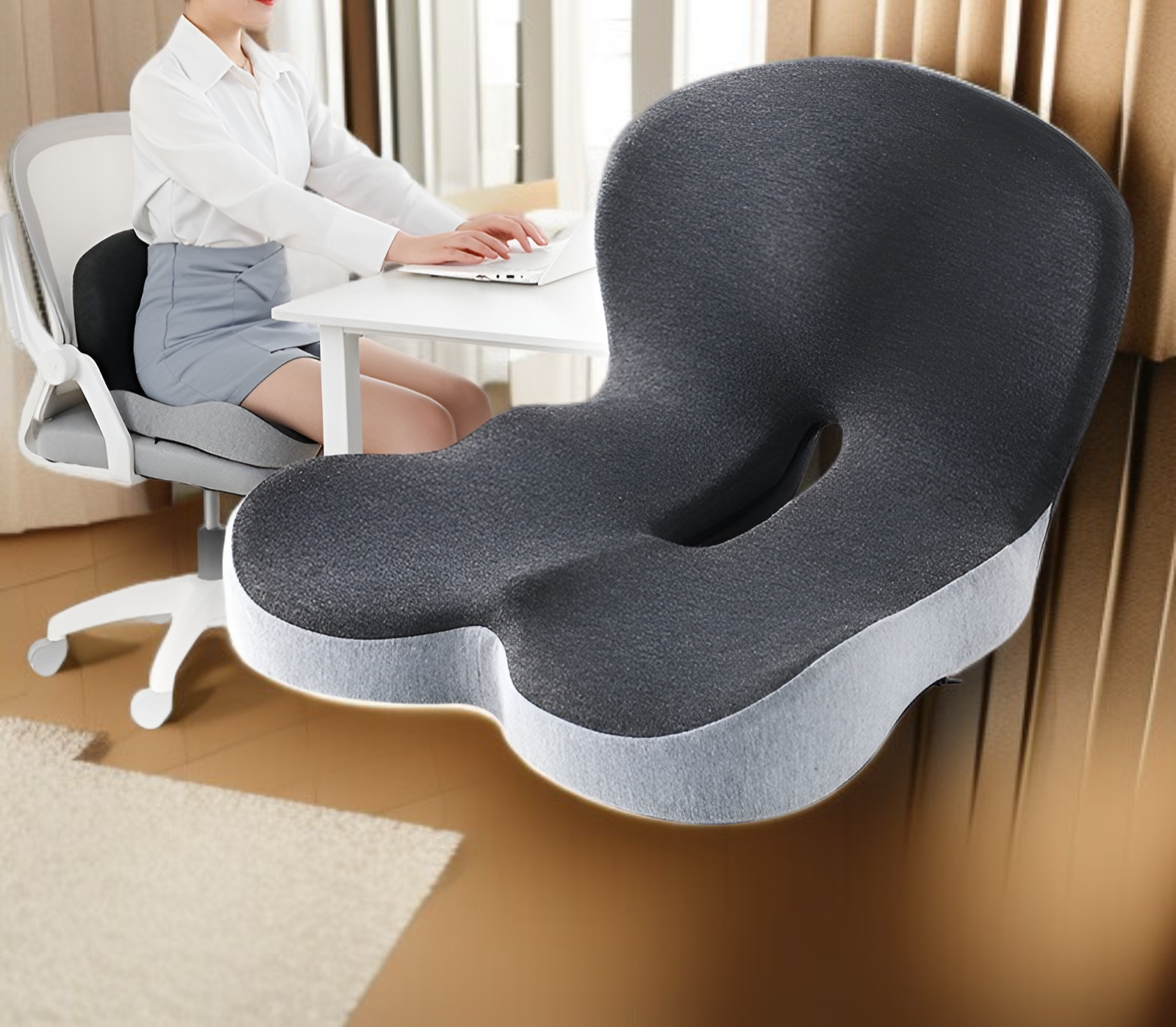 High-density memory foam cushion for ultimate comfort