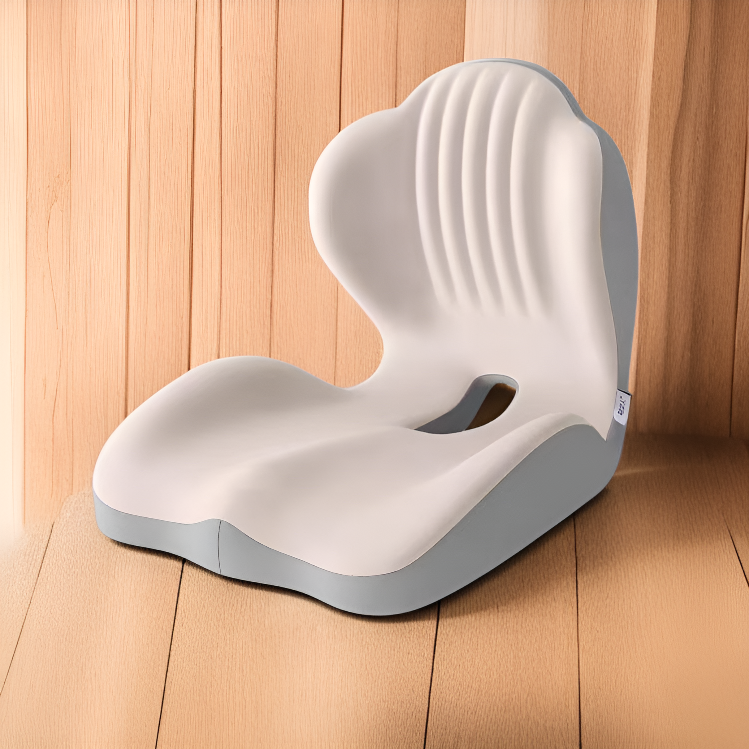 Integrated seat cushion for improved posture