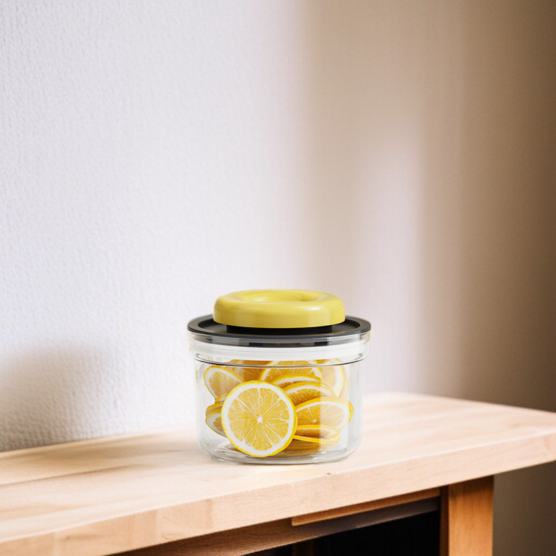 Vacuum pressed moisture-proof miscellaneous grain sealed jar