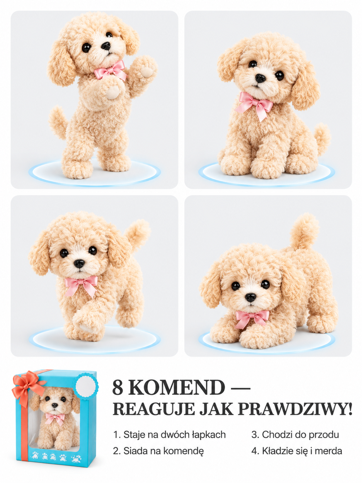Gorąco sprzedając mojego realistycznego szczeniaka robota mój robot szczeniak krótka pluszowa lalka
