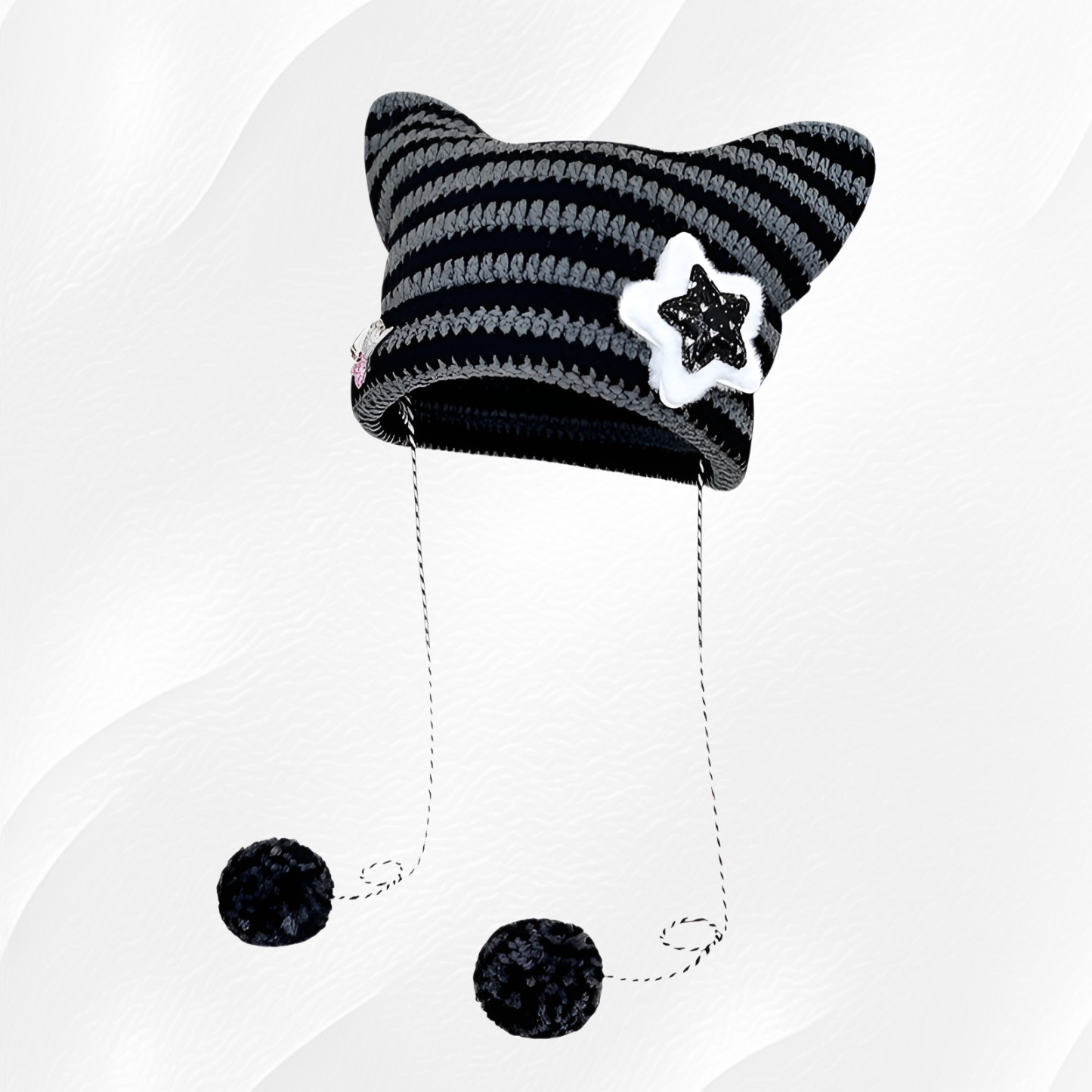 Modna czapka z włóczki