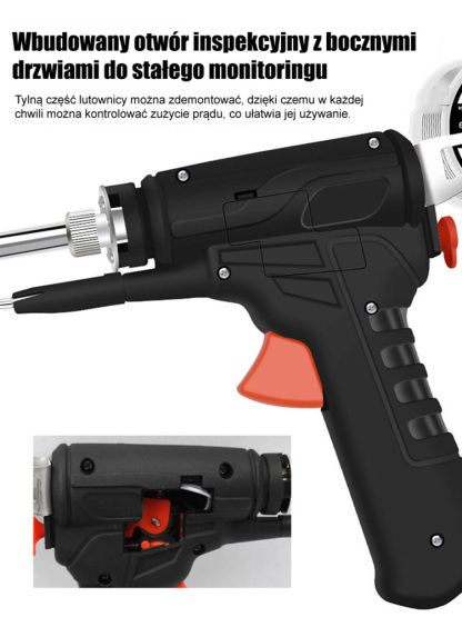  Lutownica z przełącznikiem do użytku domowego❤️Temperatura według Twojego uznania💥Uczyń każde połączenie bezpiecznym i eleganckim