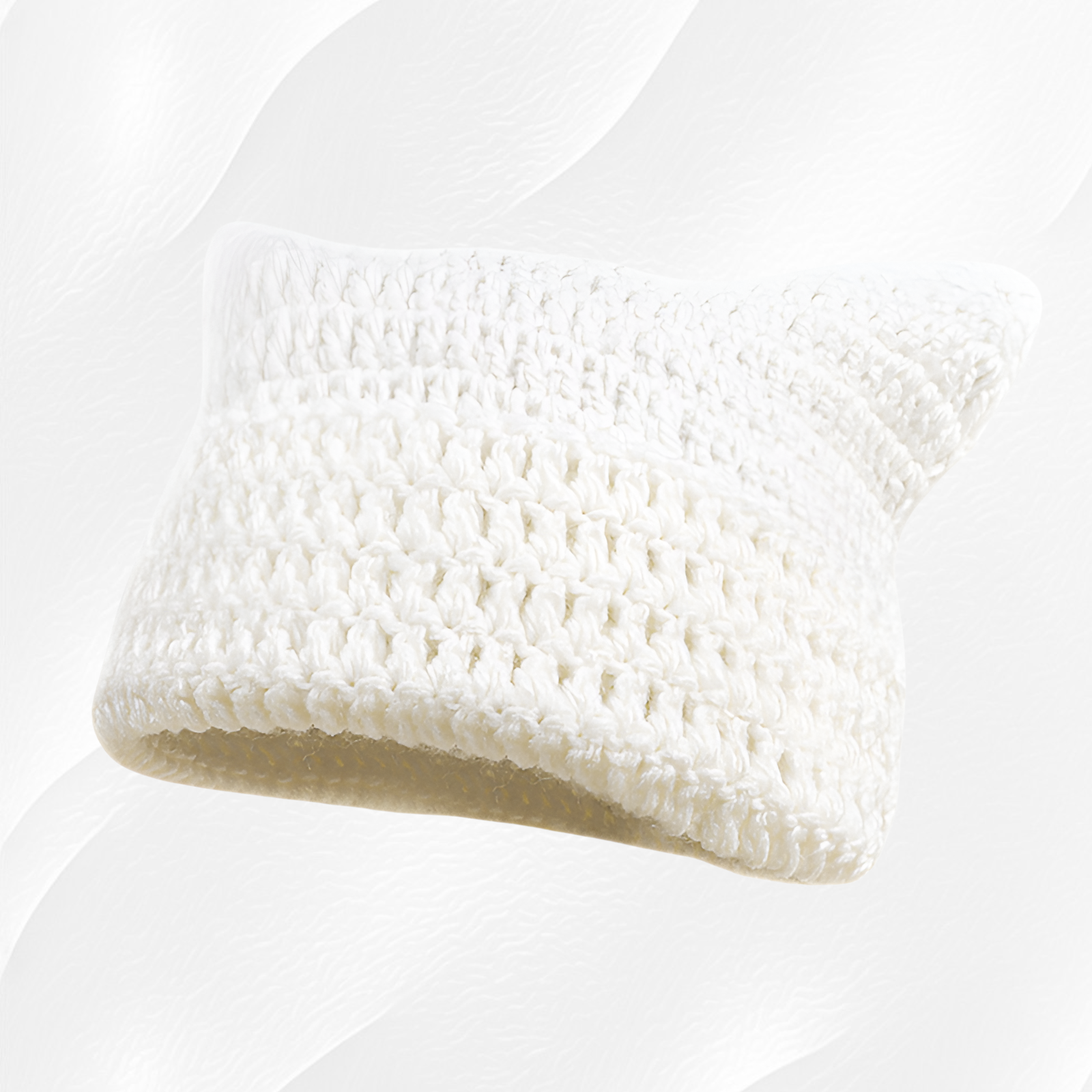 Modna czapka z włóczki