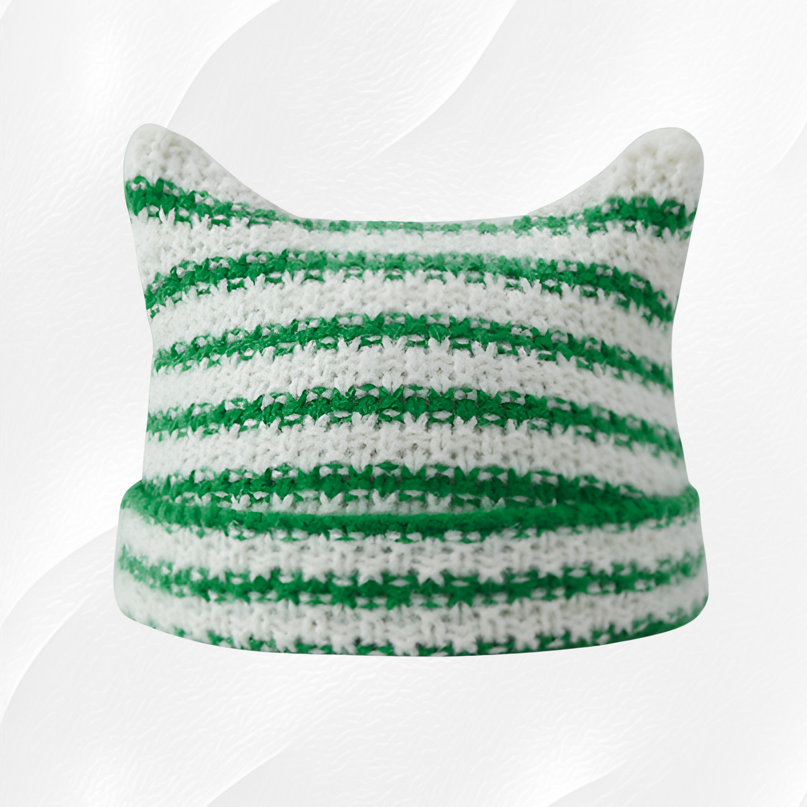 Modna czapka z włóczki