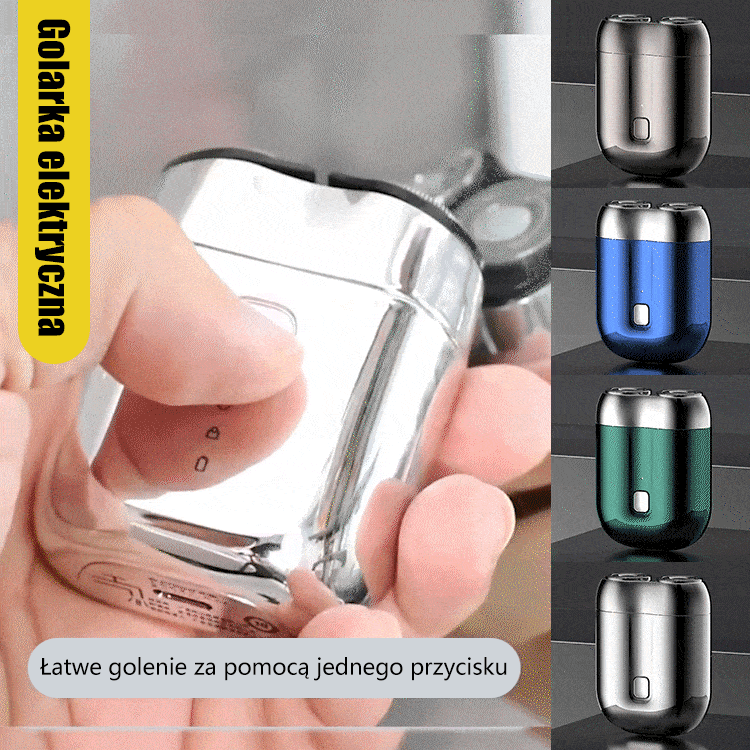 Niewiarygodnie mała, błyskawicznie czysta! Podwójna moc bez szarpania – idealnie gładka skóra ⚡💎Twój as w rękawie w podróży! Bez kabli, wodoodporna i stylowa – pewność siebie pod ręką 🚀🚿odśwież się w 30 sekund 🧔🔥